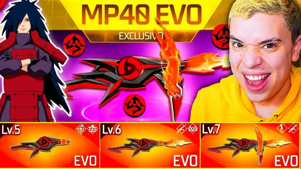 MP40 EL LEGADO UCHIHA de la RULETA DE TOKENS