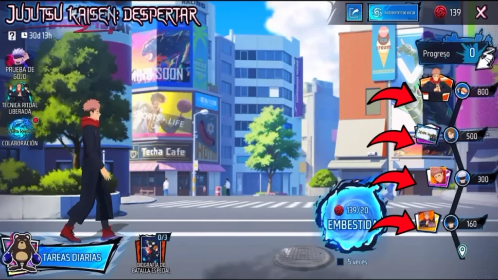 Jujutsu kaisen,skin de Yuji Itadori, free fire