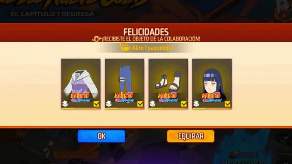 hinata, free fire, skins, ff, codigo, naruto free fire